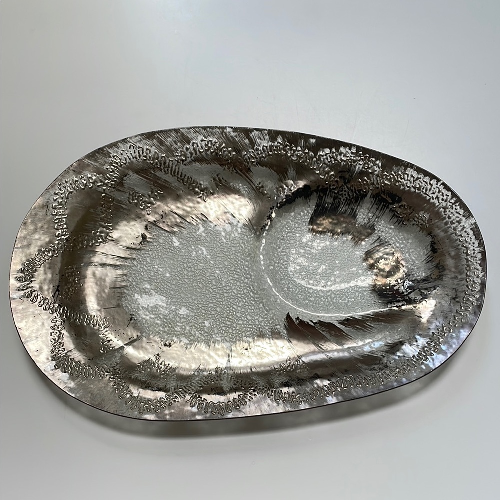 Dorothy Thorpe "Atomic Splash" serving platter from‎ the 1950s.